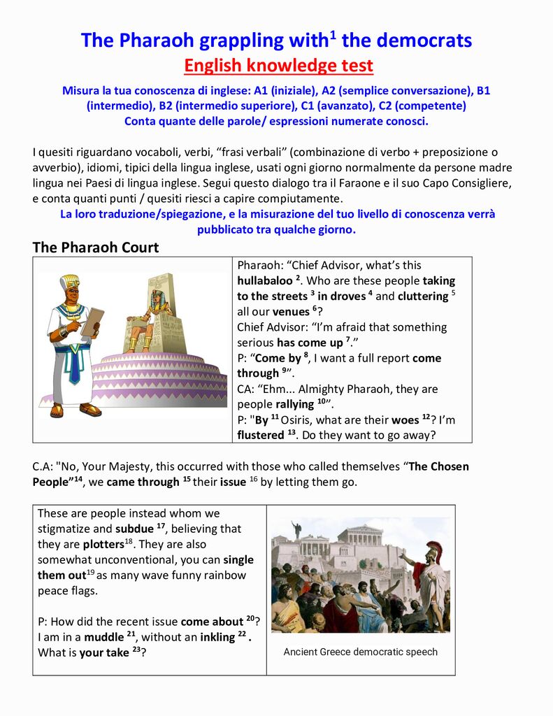 thumbnail of The Pharaoh grappling with the Democrats – English test – 5